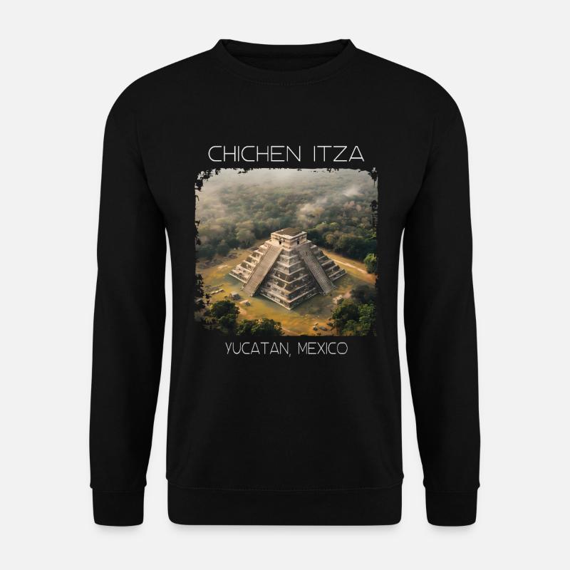Chichén Itzá - Unisex Pullover - Schwarz