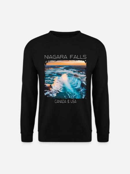 Niagarafälle - Unisex Pullover - Schwarz