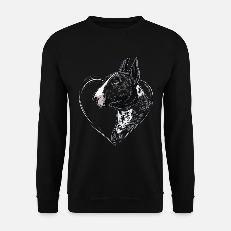 Bullterrier - Unisex Pullover - Schwarz