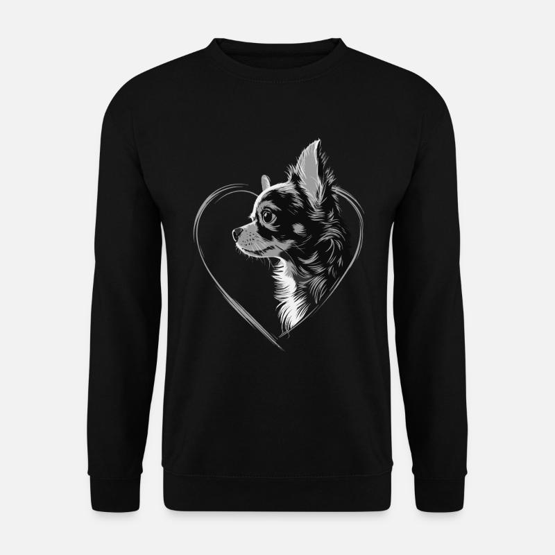 Chihuahua - Unisex Pullover - Schwarz