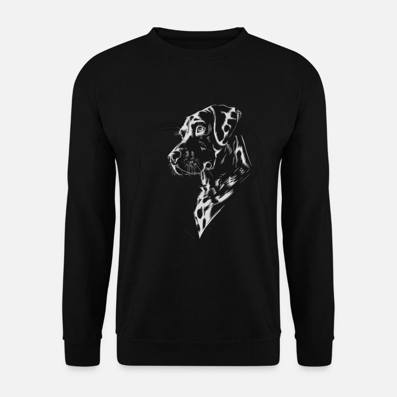 Dalmatiner - Unisex Pullover - Schwarz
