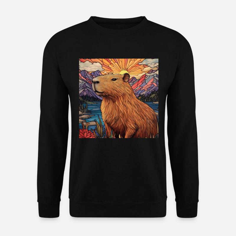 Wasserschwein - Unisex Pullover - Schwarz