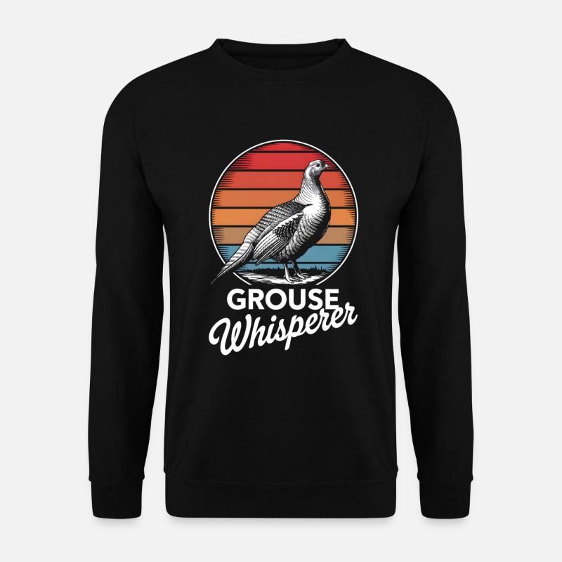 Auerhahn - Unisex Pullover - Schwarz