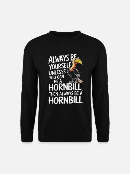 Nashornvogel - Unisex Pullover - Schwarz