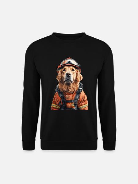 Golden Retriever - Unisex Pullover - Schwarz