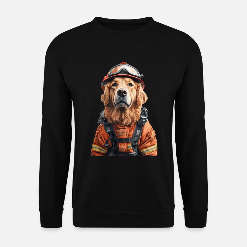 Golden Retriever - Unisex Pullover - Schwarz