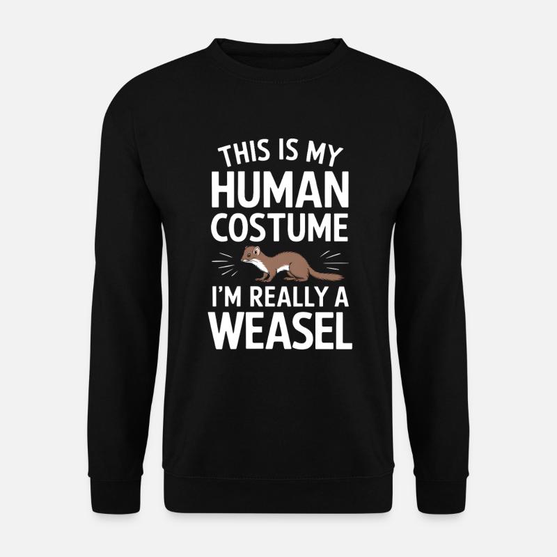 Wiesel - Unisex Pullover - Schwarz