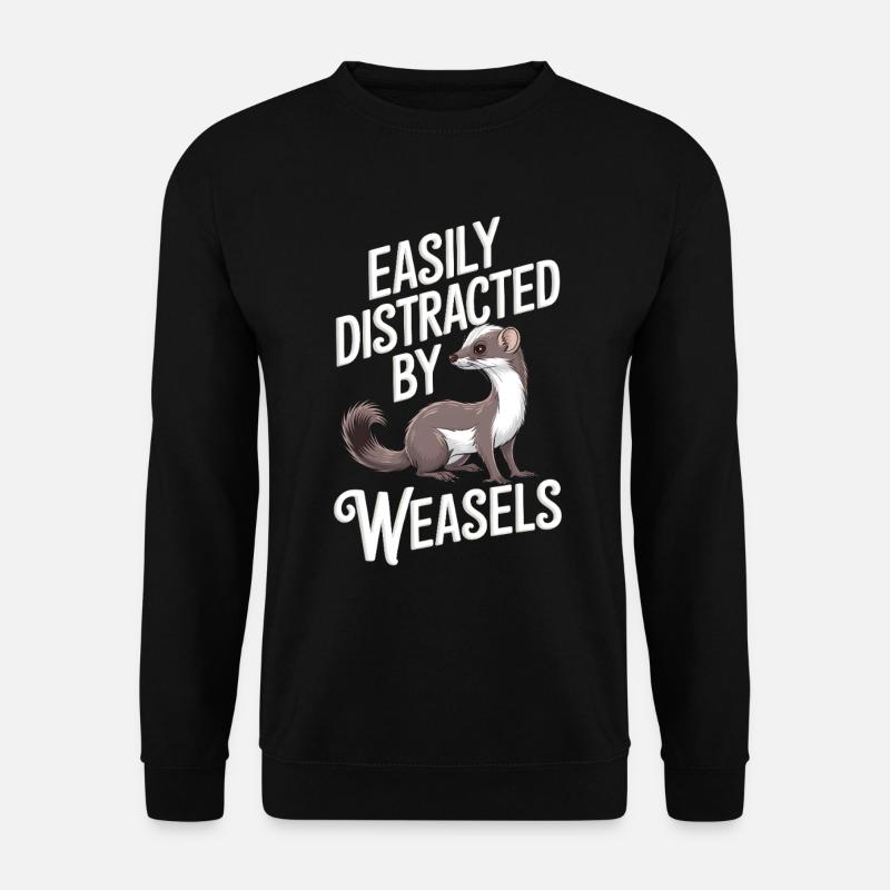 Wiesel - Unisex Pullover - Schwarz