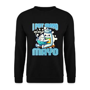 Mayonnaise - Unisex Pullover - Schwarz - Vorne - Alina (178cm) & Michal (187cm)