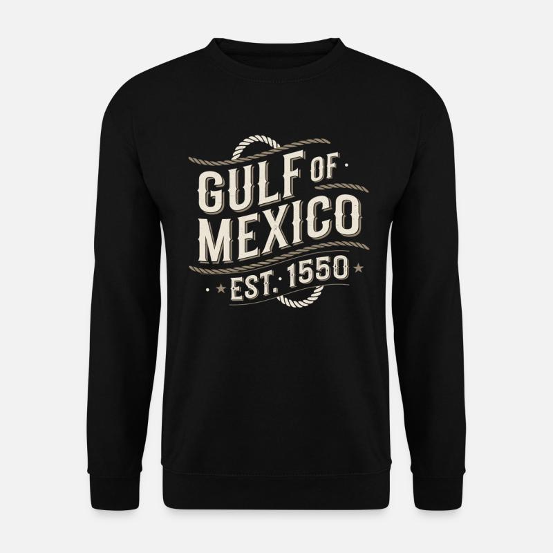 Gulf Of Mexico - Unisex Pullover - Schwarz