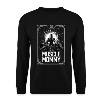 Tarotkarte - Unisex Pullover - Schwarz - Vorne - Alina (178cm) & Michal (187cm)