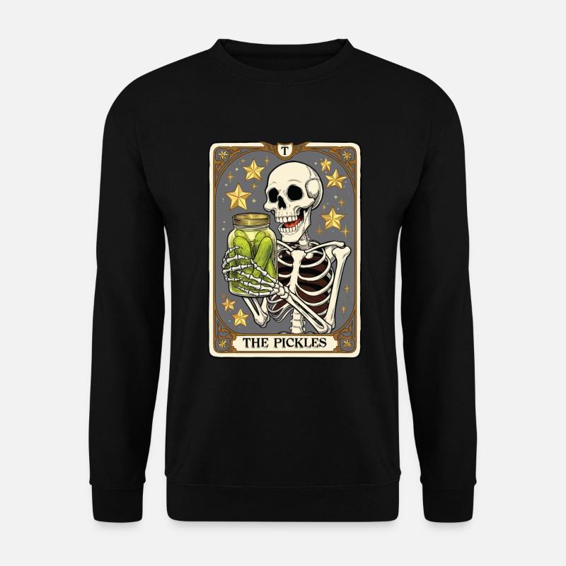 Tarotkarte - Unisex Pullover - Schwarz