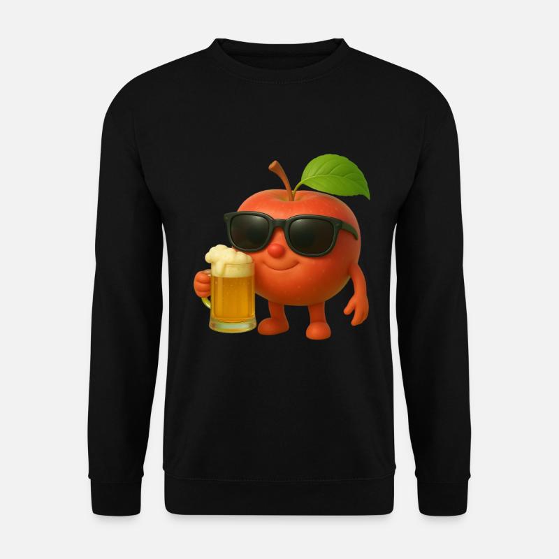 Apfelbier - Unisex Pullover - Schwarz