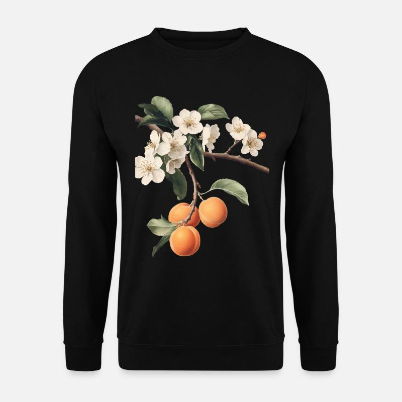 Aprikose - Unisex Pullover - Schwarz