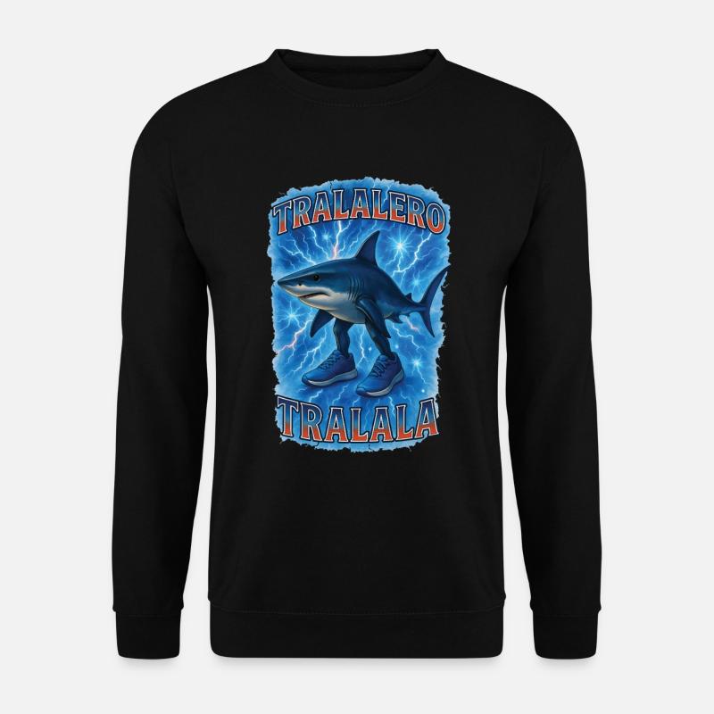 Hai - Unisex Pullover - Schwarz