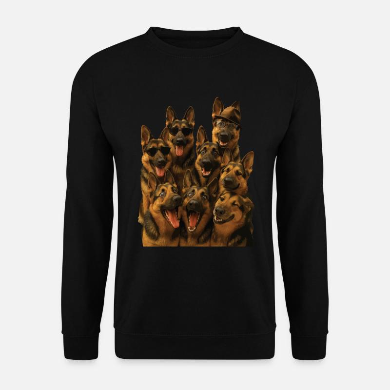 Deutscher Schäferhund - Unisex Pullover - Schwarz