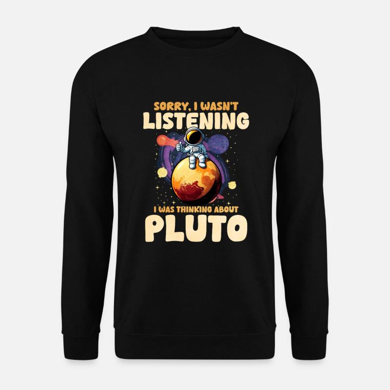 Pluto - Unisex Sweatshirt - black