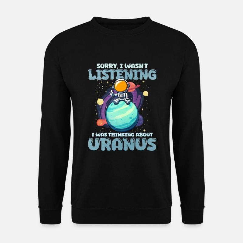 Uranus - Unisex Sweatshirt - black