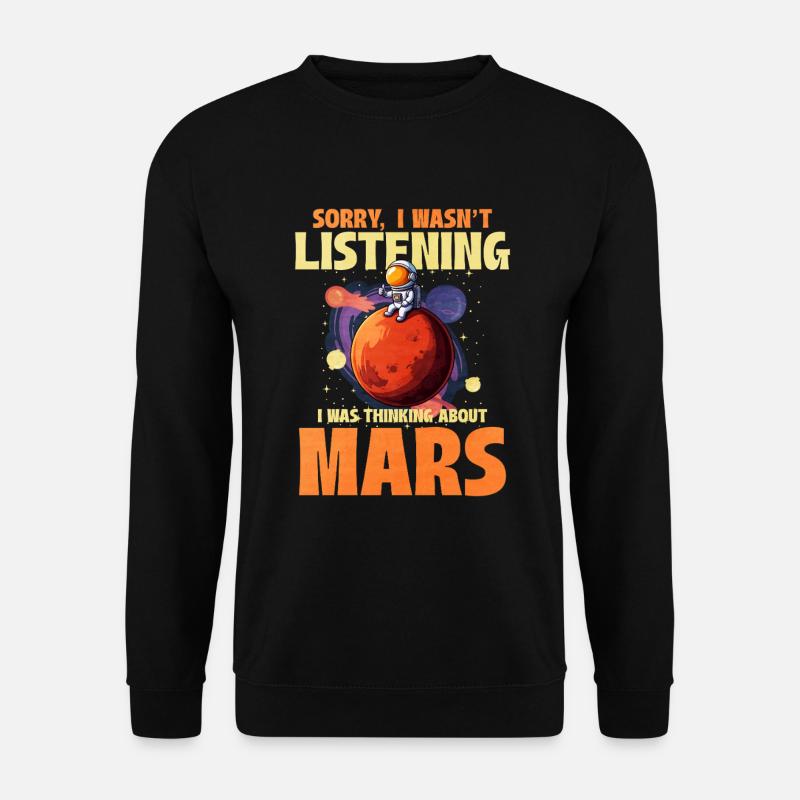 Mars - Unisex Sweatshirt - black