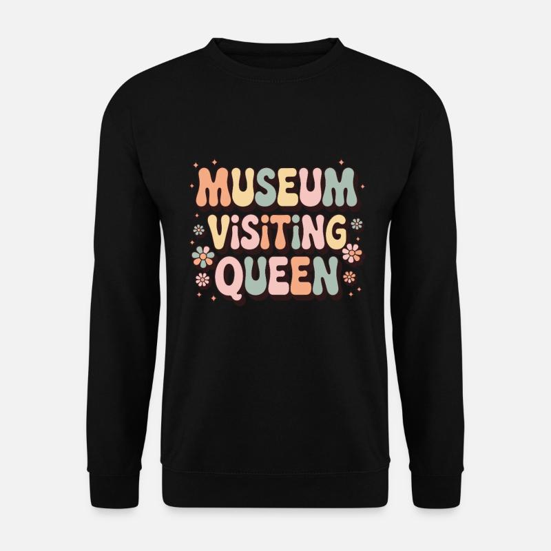 Museum - Unisex Pullover - Schwarz