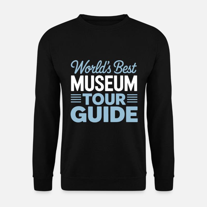 Museum - Unisex Pullover - Schwarz