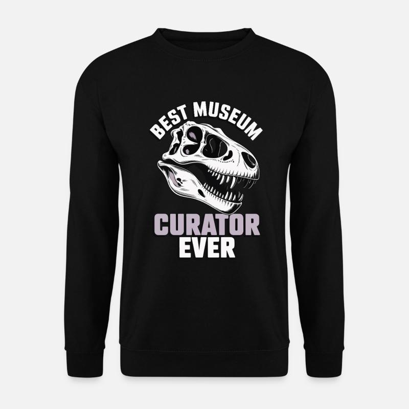Museum - Unisex Pullover - Schwarz