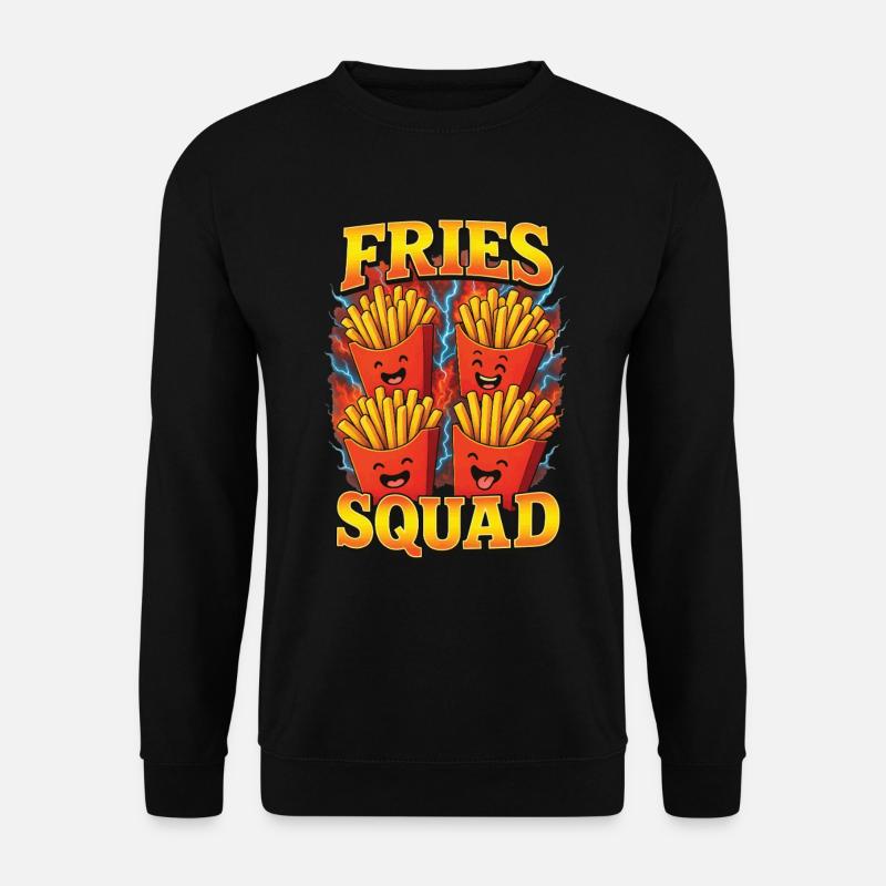 Frites - Sweat-shirt Unisexe - noir