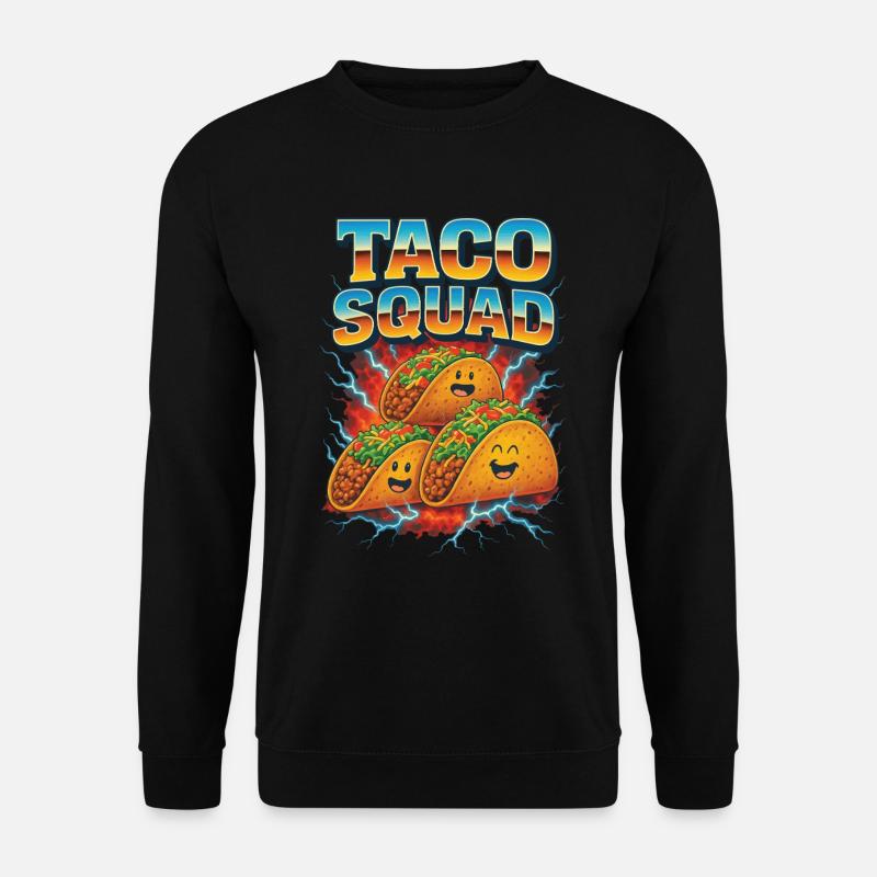 Tacos - Unisex Pullover - Schwarz