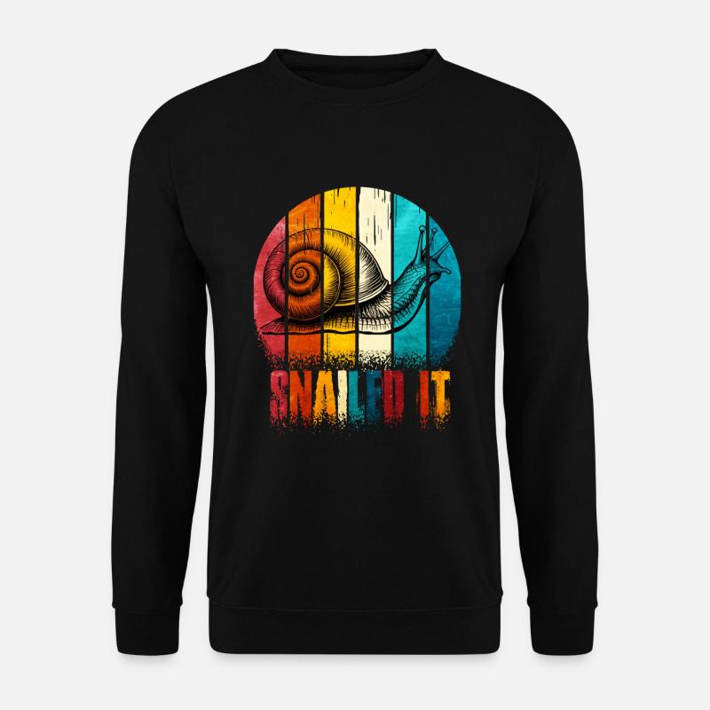 Snail - Unisex Sweatshirt - black