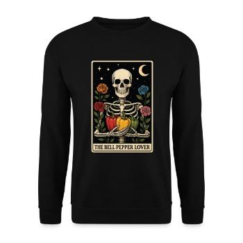 Paprika Tarot - Unisex Sweatshirt - black - Front - Alina (178cm) & Michal (187cm)