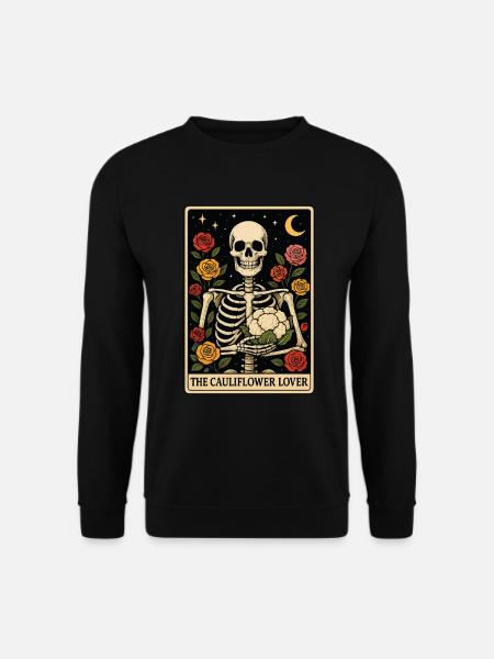Cauliflower Tarot - Unisex Sweatshirt - black