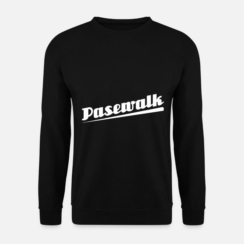 Pasewalk - Textdesign mit Stadtnamen - Unisex Pullover - Schwarz