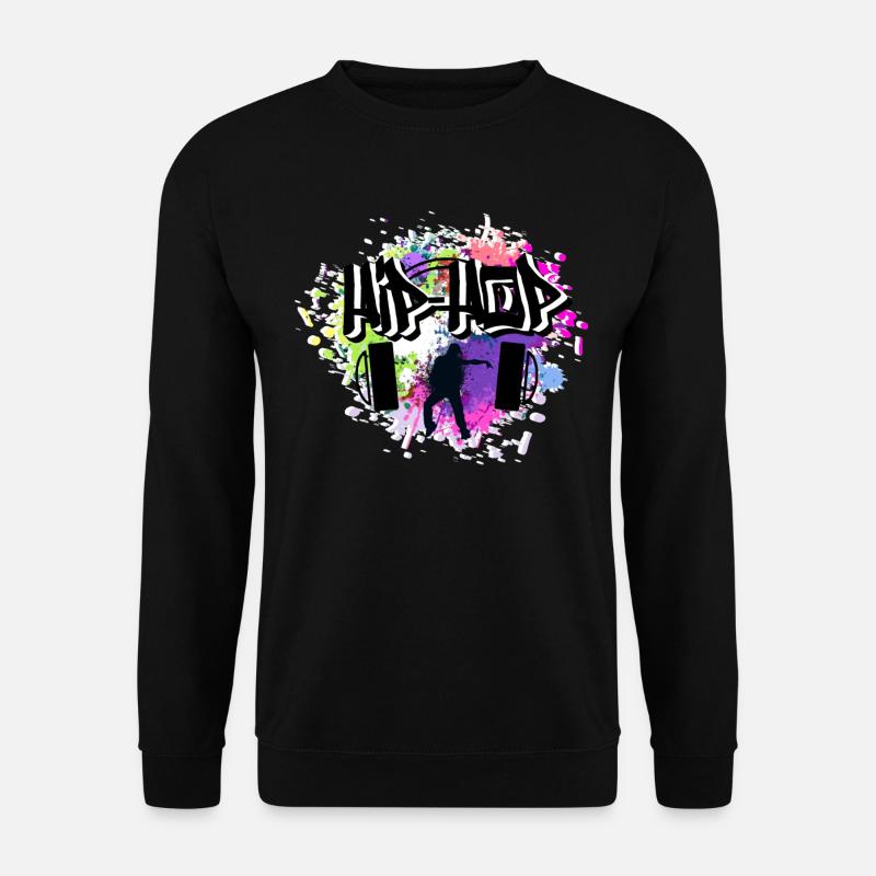 graffiti hip hop - Sweat-shirt Unisexe - noir