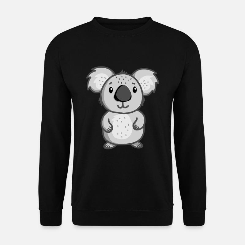 Koala - Unisex Pullover - Schwarz
