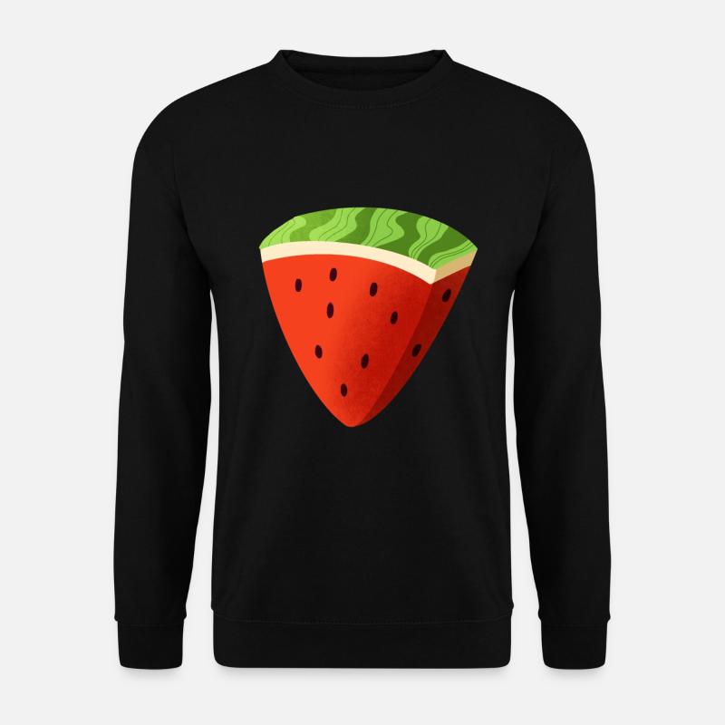 Wassermelone - Unisex Pullover - Schwarz
