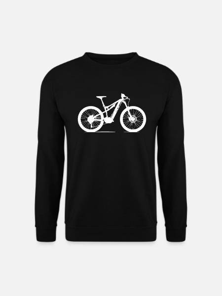 Vélo électrique E-MTB - Sweat-shirt Unisexe - noir