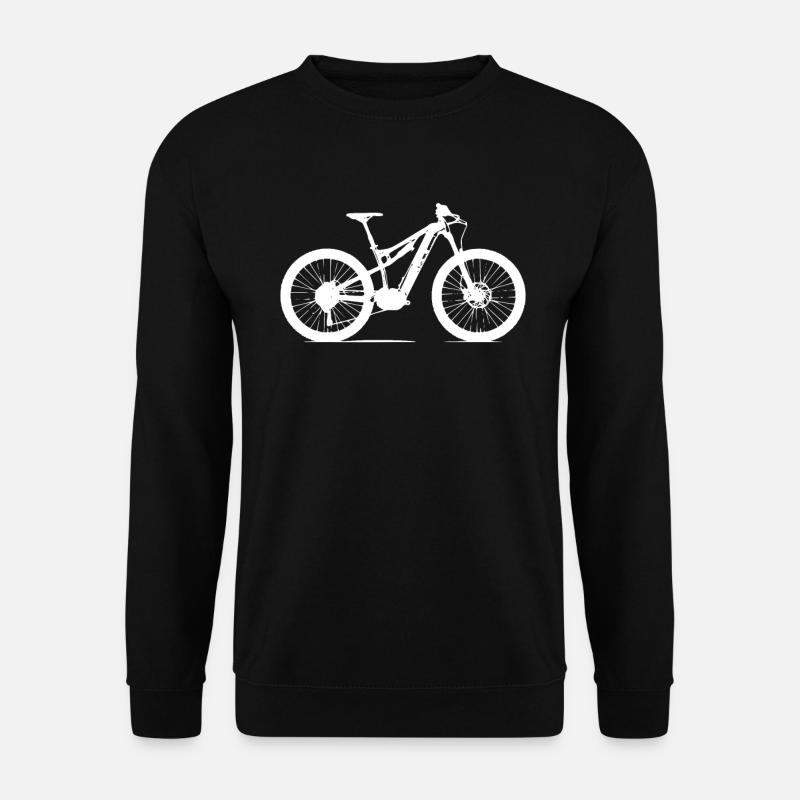 Vélo électrique E-MTB - Sweat-shirt Unisexe - noir