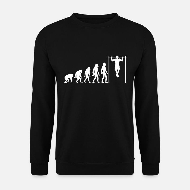 Fitness Design Evolution Gym Gift Noël - Sweat-shirt Unisexe - noir