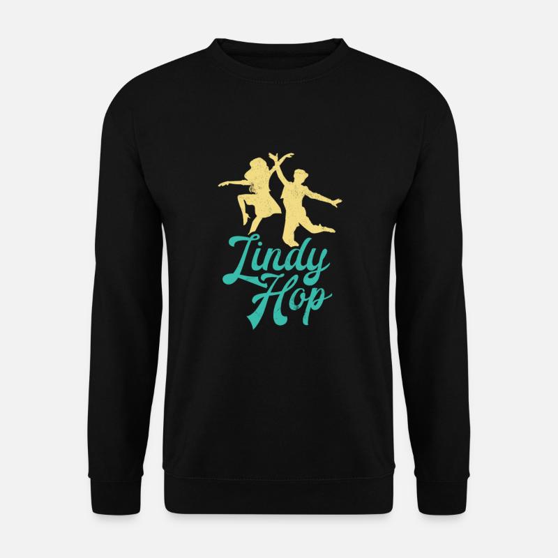 Lindy Hop Tanz - Unisex Pullover - Schwarz