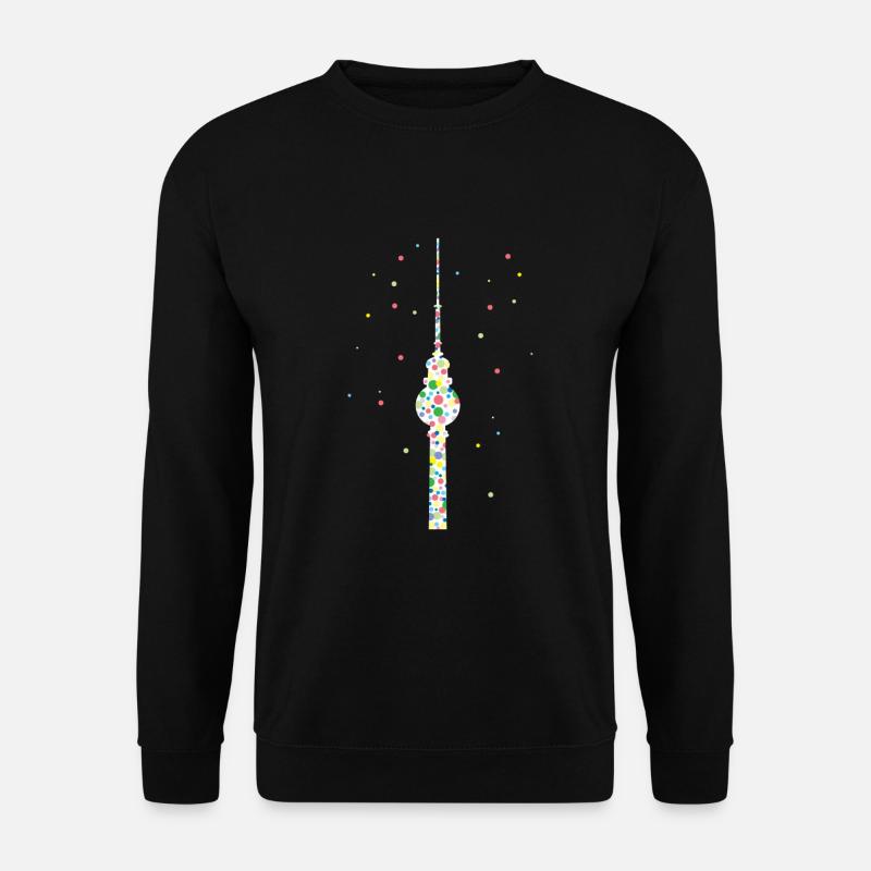 Berlin Tower Berliner Fernsehturm - Unisex Pullover - Schwarz