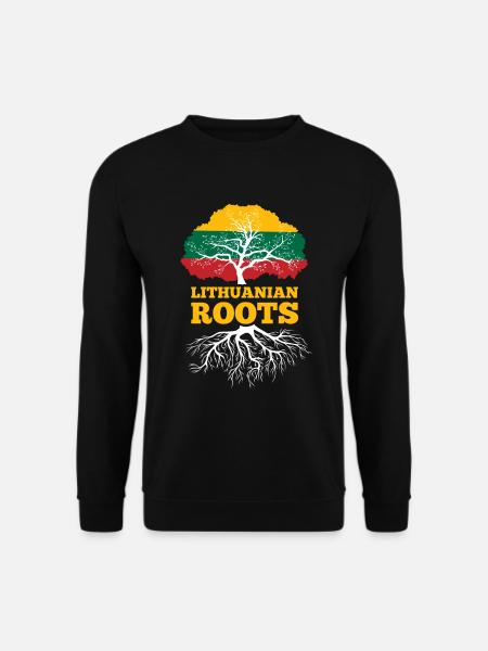 Lithuania roots gift - Unisex Sweatshirt - black