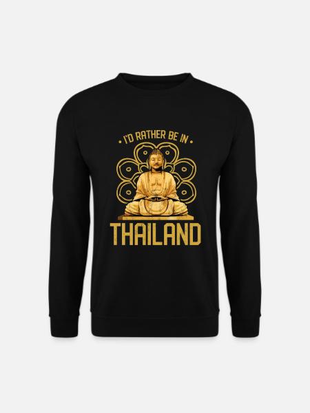 Thailand - Unisex Pullover - Schwarz