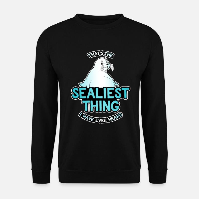 Robbe - Sweat-shirt Unisexe - noir