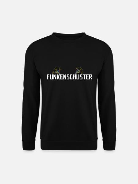Elektriker Elektroniker Funkenschuster Geschenk - Unisex Pullover - Schwarz