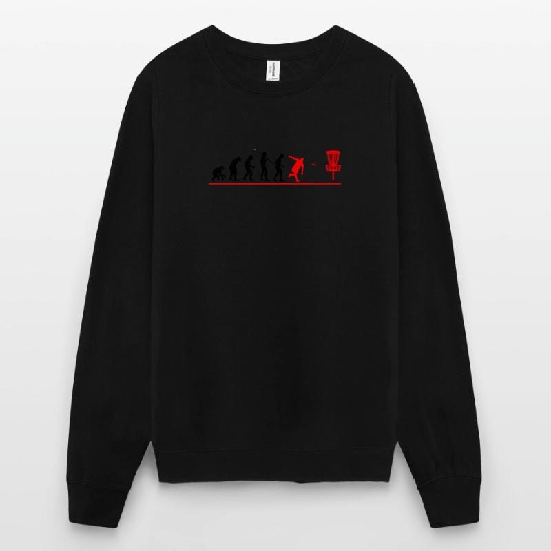 Evolution Disc Golf Discgolf Ultimate Disc Frolf Sweat-shirt Unisexe
