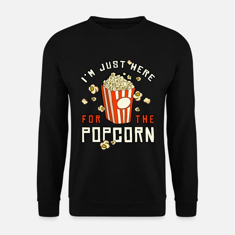 popcorn - Unisex Sweatshirt - black