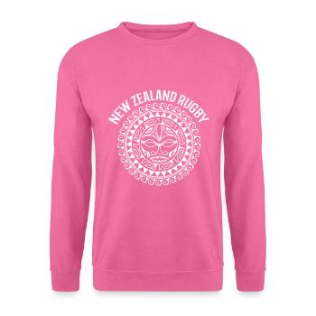 Nouvelle-Zélande Rugby New Zeeland Rugby Sport - Sweat-shirt Unisexe - rose - Devant