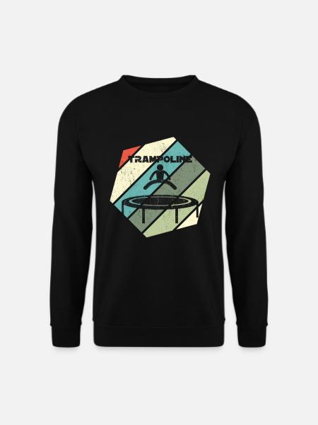 Trampolin trampolinspringer akrobatik - Unisex Pullover - Schwarz