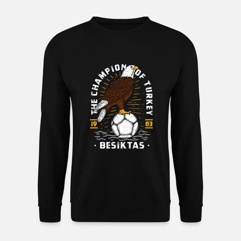 Besiktas / Eagles / Istanbul - Unisex Sweatshirt - black