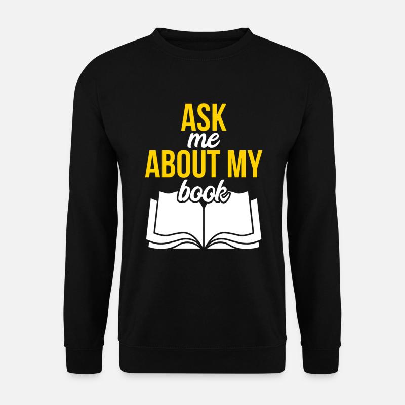 author - Unisex Sweatshirt - black